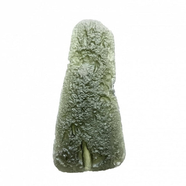 Genuine Moldavite Rough Gemstone - 13.7 grams / 69 ct (51 x 25 x 8 mm) - Magick Magick.com