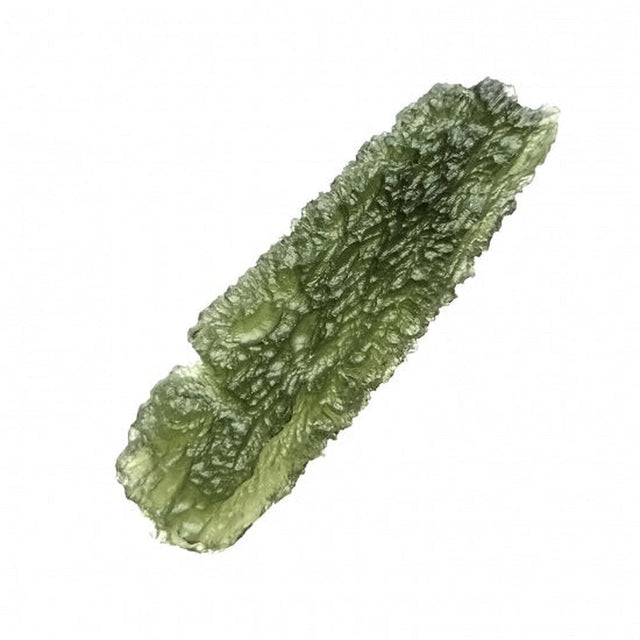 Genuine Moldavite Rough Gemstone - 14.3 grams / 72 ct (64 x 20 x 9 mm) - Magick Magick.com