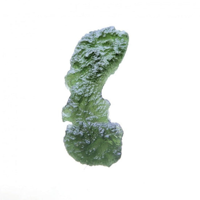 Genuine Moldavite Rough Gemstone - 15.2 grams / 76 ct (55 x 22 x 10 mm) - Magick Magick.com