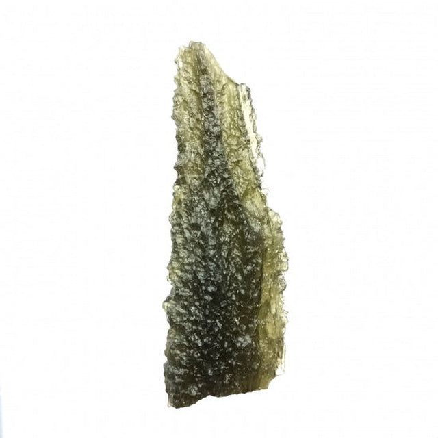 Genuine Moldavite Rough Gemstone - 16.9 grams / 85 ct (67 x 23 x 11 mm) - Magick Magick.com