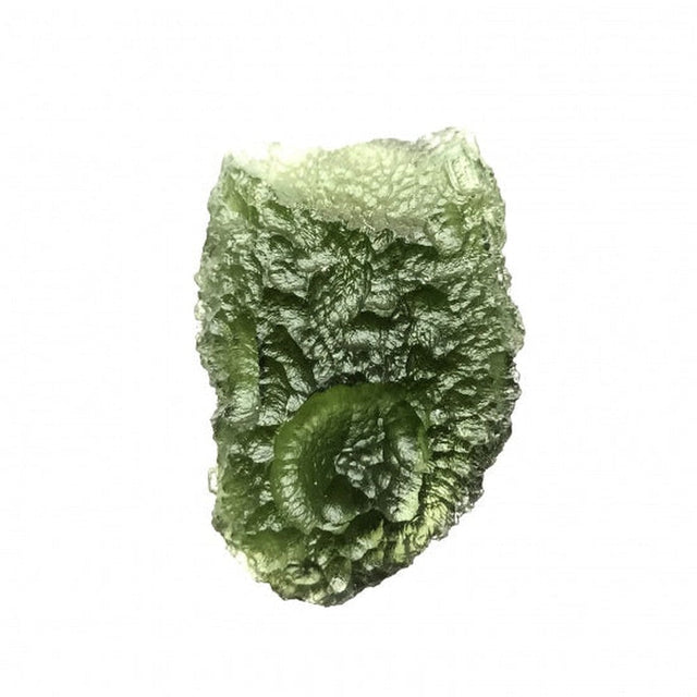 Genuine Moldavite Rough Gemstone - 19.4 grams / 97 ct (39 x 28 x 13 mm) - Magick Magick.com