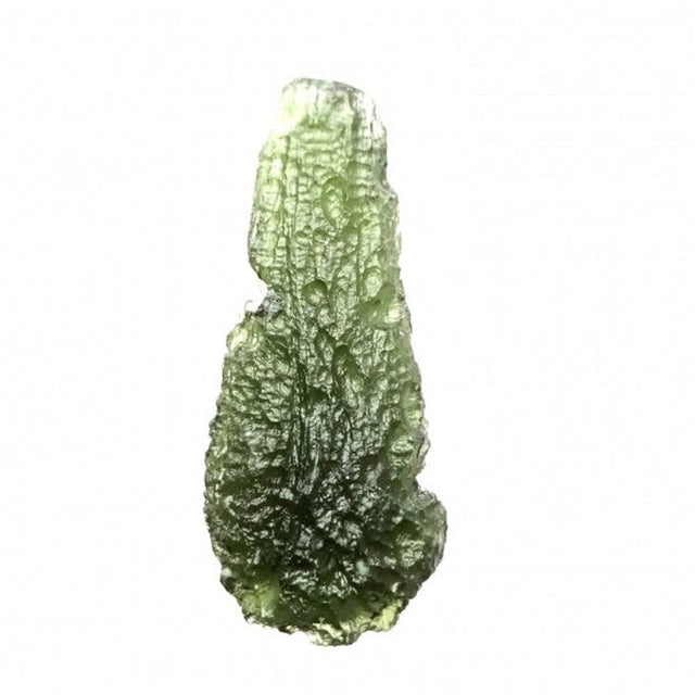 Genuine Moldavite Rough Gemstone - 19.8 grams / 99 ct (57 x 25 x 16 mm) - Magick Magick.com