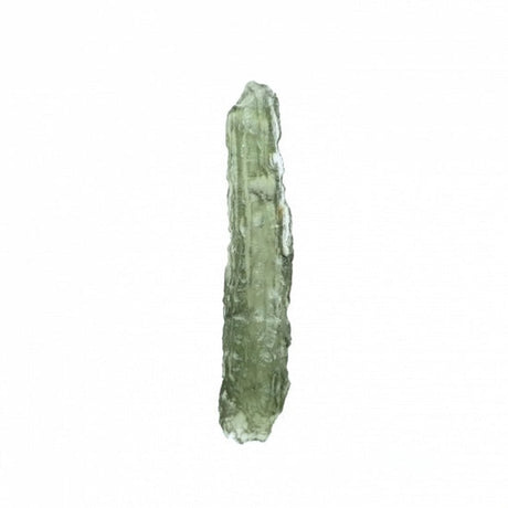 Genuine Moldavite Rough Gemstone - 1.8 grams / 9 ct (39 x 7 x 5 mm) - Magick Magick.com
