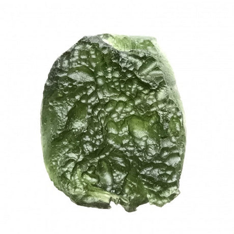 Genuine Moldavite Rough Gemstone - 22.0 grams / 110 ct (39 x 33 x 12 mm) - Magick Magick.com