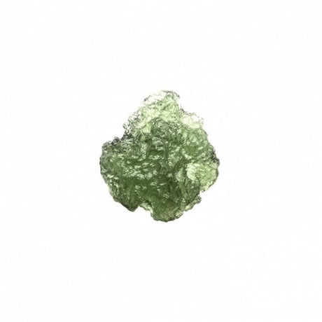 Genuine Moldavite Rough Gemstone - 2.0 grams / 10 ct (16 x 15 x 7 mm) - Magick Magick.com