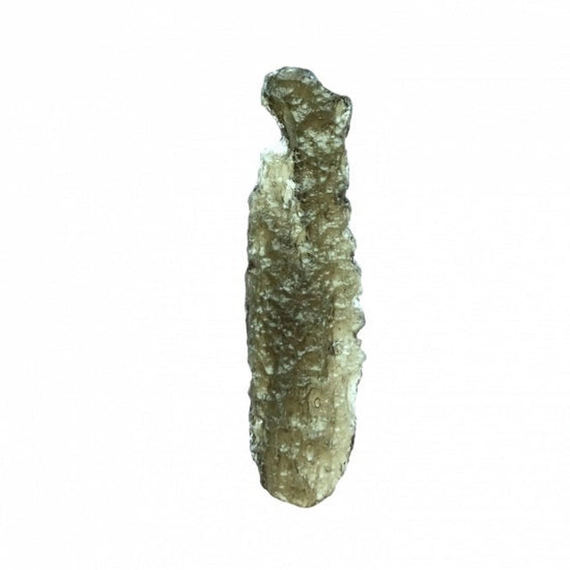 Genuine Moldavite Rough Gemstone - 2.4 grams / 12 ct (42 x 11 x 3 mm) - Magick Magick.com