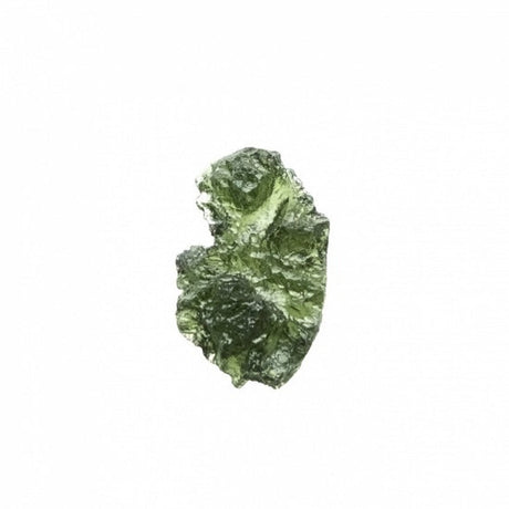 Genuine Moldavite Rough Gemstone - 2.5 grams / 13 ct (23 x 14 x 5 mm) - Magick Magick.com