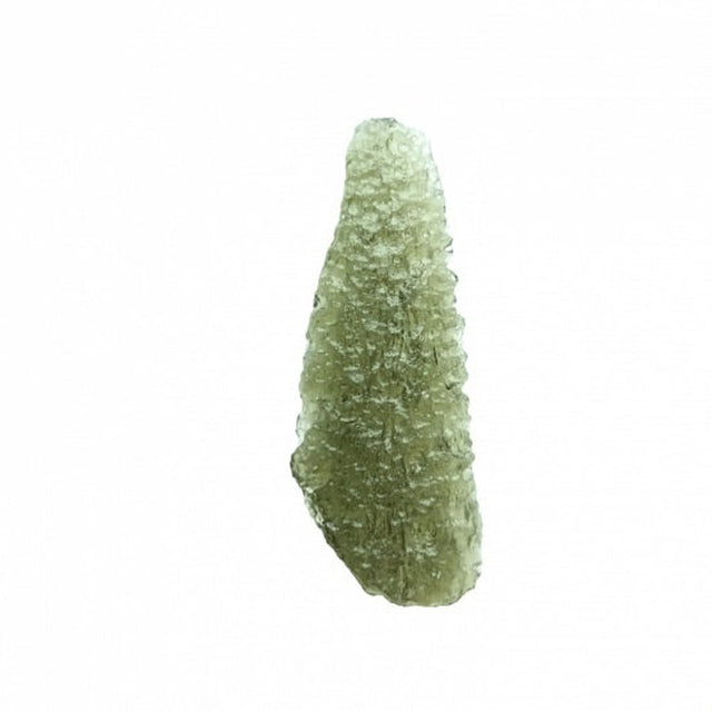 Genuine Moldavite Rough Gemstone - 2.6 grams / 13 ct (37 x 14 x 3 mm) - Magick Magick.com