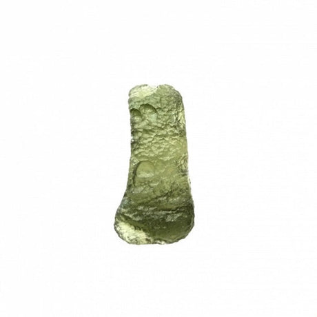 Genuine Moldavite Rough Gemstone - 3.1 grams / 16 ct (27 x 13 x 6 mm) - Magick Magick.com