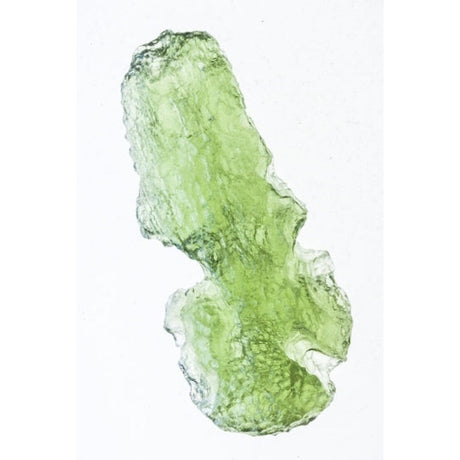 Genuine Moldavite Rough Gemstone - 3.2 grams / 16 ct (31 x 14 x 5 mm) - Magick Magick.com