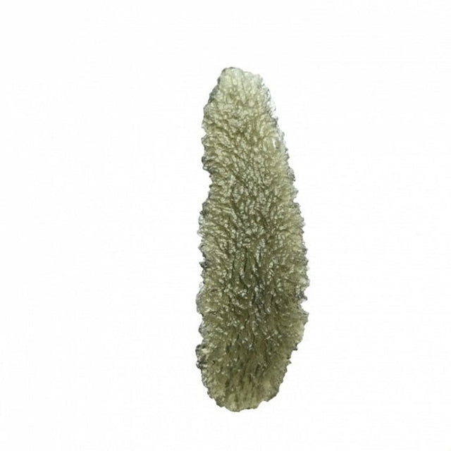 Genuine Moldavite Rough Gemstone - 3.4 grams / 17 ct (41 x 14 x 4 mm) - Magick Magick.com