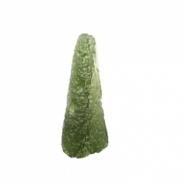 Genuine Moldavite Rough Gemstone - 3.6 grams / 18 ct (34 x 13 x 7 mm) - Magick Magick.com