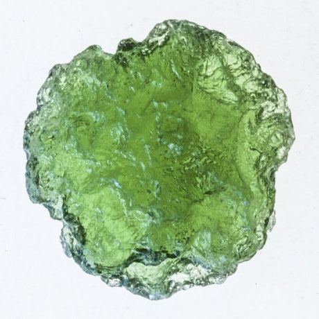 Genuine Moldavite Rough Gemstone - 3.7 grams / 19 ct (19 x 18 x 9 mm) - Magick Magick.com