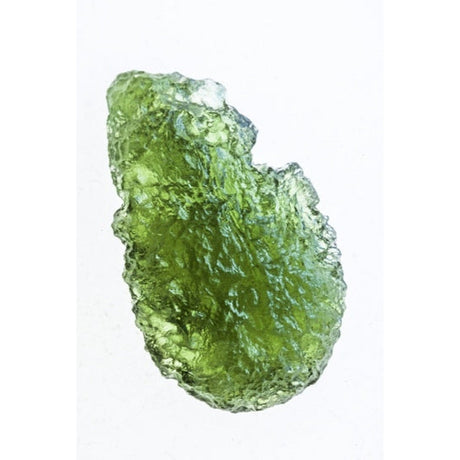 Genuine Moldavite Rough Gemstone - 3.7 grams / 19 ct (25 x 14 x 9 mm) - Magick Magick.com