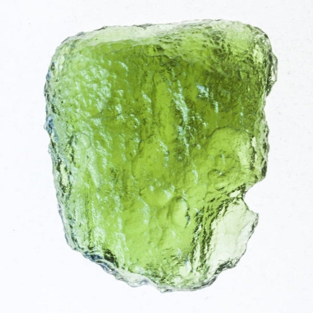 Genuine Moldavite Rough Gemstone - 3.8 grams / 19 ct (20 x 17 x 7 mm) - Magick Magick.com