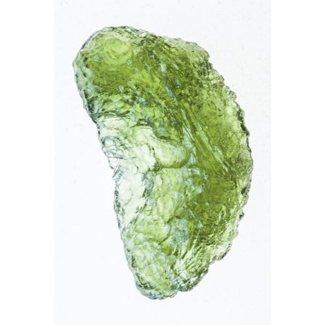 Genuine Moldavite Rough Gemstone - 3.8 grams / 19 ct (27 x 15 x 7 mm) - Magick Magick.com