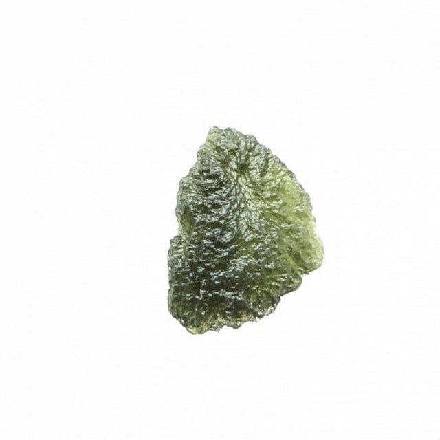 Genuine Moldavite Rough Gemstone - 4.0 grams / 20 ct (22 x 20 x 7 mm) - Magick Magick.com