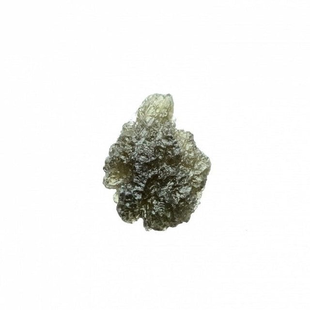 Genuine Moldavite Rough Gemstone - 4.0 grams / 20 ct (24 x 17 x 10 mm) - Magick Magick.com