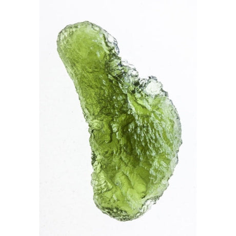 Genuine Moldavite Rough Gemstone - 4.0 grams / 20 ct (29 x 13 x 7 mm) - Magick Magick.com