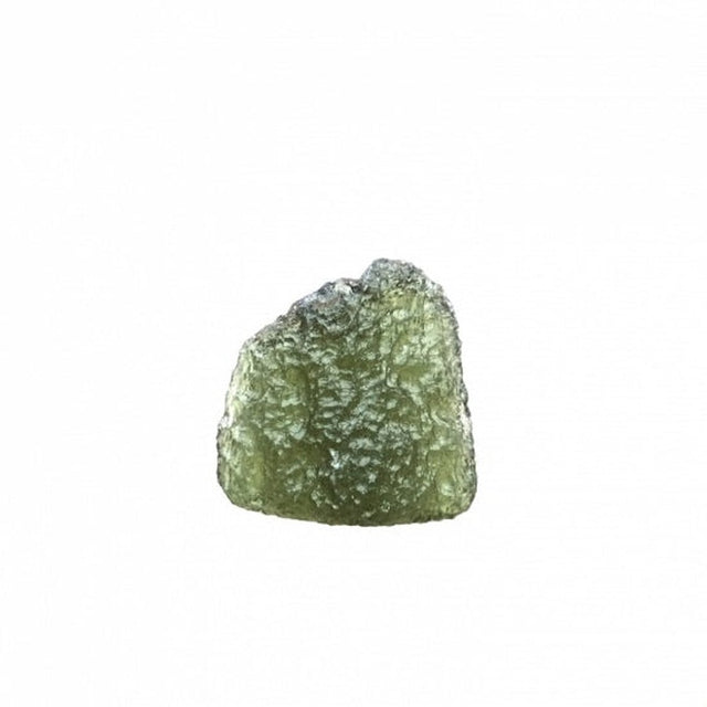 Genuine Moldavite Rough Gemstone - 4.1 grams / 21 ct (19 x 20 x 8 mm) - Magick Magick.com