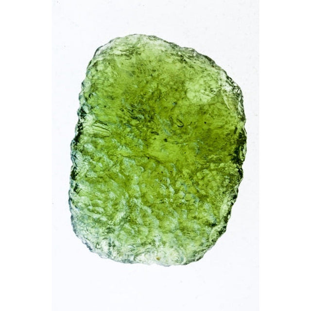 Genuine Moldavite Rough Gemstone - 4.1 grams / 21 ct (22 x 16 x 6 mm) - Magick Magick.com