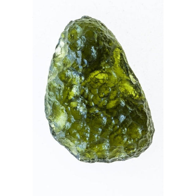 Genuine Moldavite Rough Gemstone - 4.1 grams / 21 ct (23 x 15 x 7 mm) - Magick Magick.com