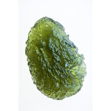 Genuine Moldavite Rough Gemstone - 4.1 grams / 21 ct (24 x 15 x 8 mm) - Magick Magick.com