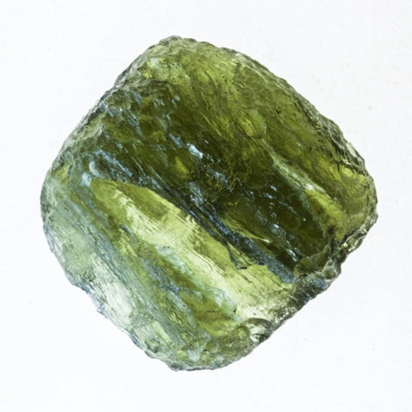 Genuine Moldavite Rough Gemstone - 4.2 grams / 21 ct (18 x 17 x 10 mm) - Magick Magick.com