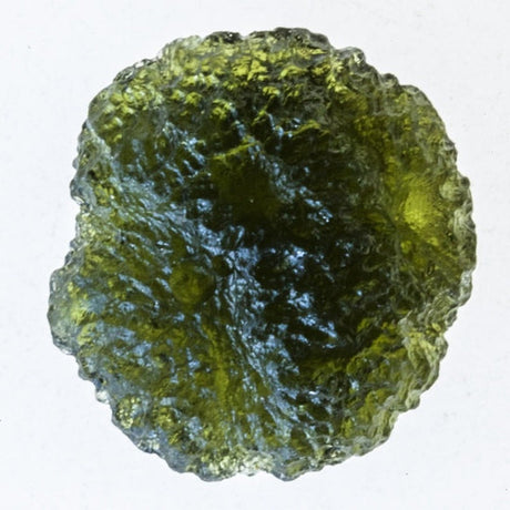 Genuine Moldavite Rough Gemstone - 4.2 grams / 21 ct (19 x 18 x 11 mm) - Magick Magick.com