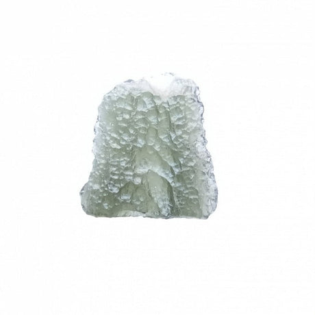 Genuine Moldavite Rough Gemstone - 4.2 grams / 21 ct (23 x 22 x 5 mm) - Magick Magick.com