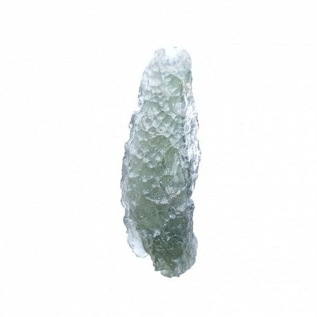 Genuine Moldavite Rough Gemstone - 4.2 grams / 21 ct (36 x 13 x 8 mm) - Magick Magick.com