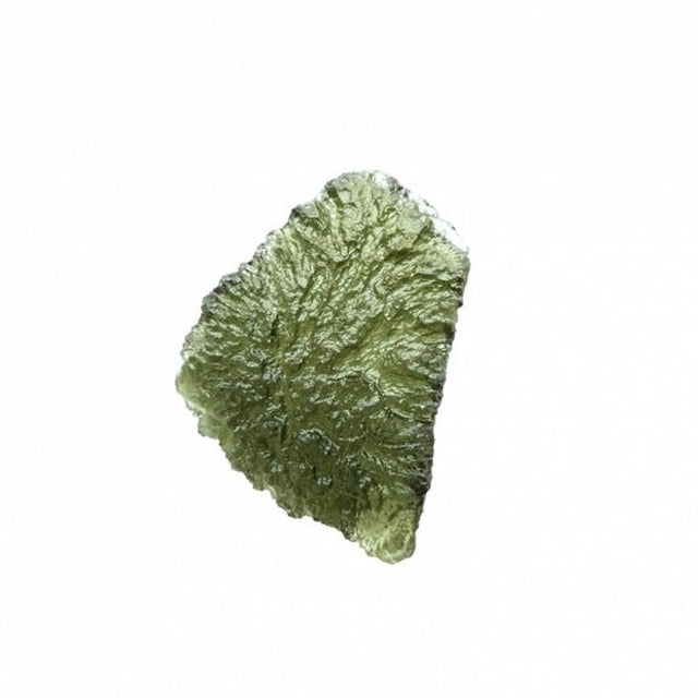 Genuine Moldavite Rough Gemstone - 4.3 grams / 22 ct (25 x 23 x 5 mm) - Magick Magick.com