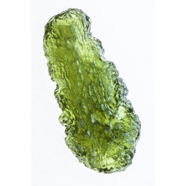 Genuine Moldavite Rough Gemstone - 4.3 grams / 22 ct (32 x 14 x 7 mm) - Magick Magick.com