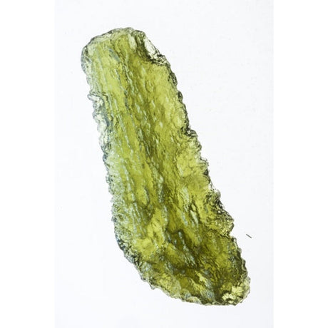 Genuine Moldavite Rough Gemstone - 4.3 grams / 22 ct (37 x 14 x 6 mm) - Magick Magick.com