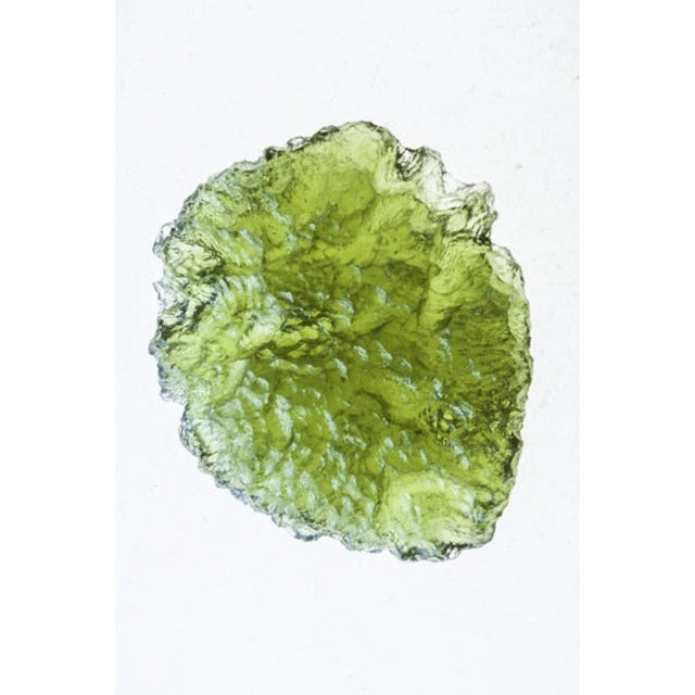 Genuine Moldavite Rough Gemstone - 4.4 grams / 22 ct (25 x 21 x 5 mm) - Magick Magick.com