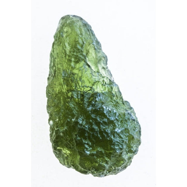 Genuine Moldavite Rough Gemstone - 4.4 grams / 22 ct (27 x 14 x 12 mm) - Magick Magick.com