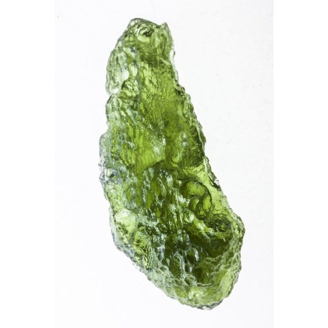 Genuine Moldavite Rough Gemstone - 4.4 grams / 22 ct (30 x 13 x 9 mm) - Magick Magick.com