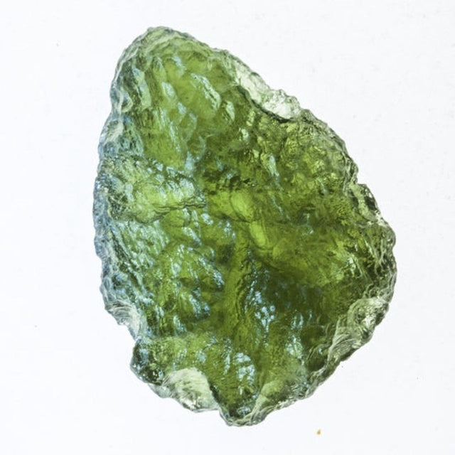 Genuine Moldavite Rough Gemstone - 4.5 grams / 23 ct (22 x 16 x 10 mm) - Magick Magick.com