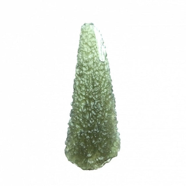 Genuine Moldavite Rough Gemstone - 4.5 grams / 23 ct (43 x 16 x 6 mm) - Magick Magick.com