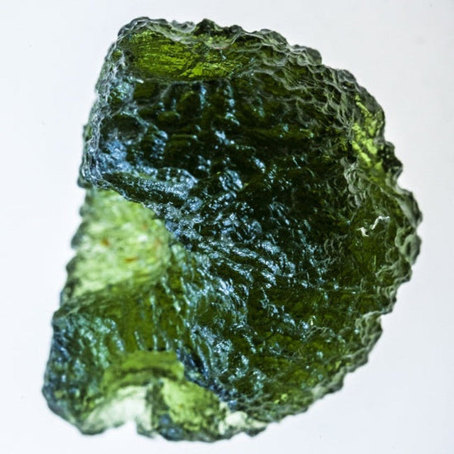 Genuine Moldavite Rough Gemstone - 4.6 grams / 23 ct (20 x 16 x 11 mm) - Magick Magick.com