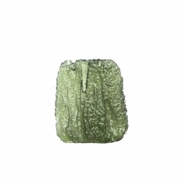 Genuine Moldavite Rough Gemstone - 4.6 grams / 23 ct (25 x 25 x 5 mm) - Magick Magick.com