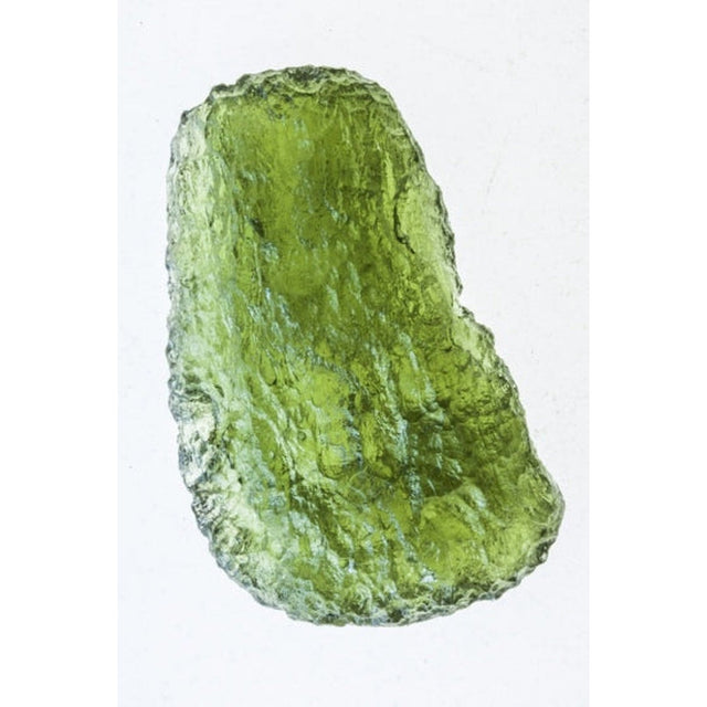 Genuine Moldavite Rough Gemstone - 4.8 grams / 24 ct (27 x 16 x 7 mm) - Magick Magick.com