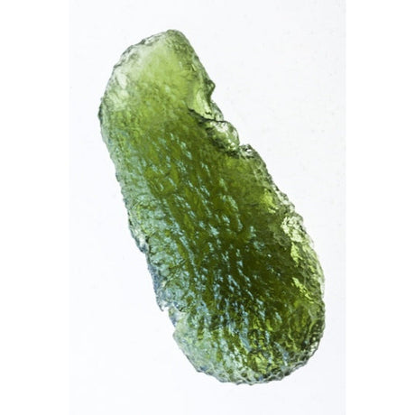 Genuine Moldavite Rough Gemstone - 4.8 grams / 24 ct (29 x 12 x 10 mm) - Magick Magick.com