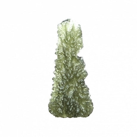 Genuine Moldavite Rough Gemstone - 4.8 grams / 24 ct (39 x 17 x 7 mm) - Magick Magick.com