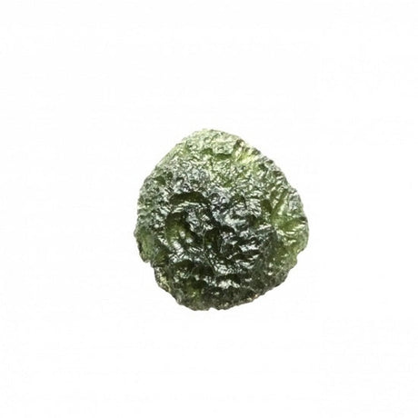 Genuine Moldavite Rough Gemstone - 4.9 grams / 25 ct (19 x 19 x 10 mm) - Magick Magick.com