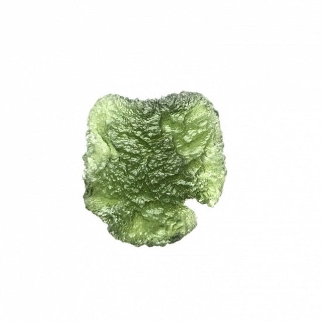 Genuine Moldavite Rough Gemstone - 4.9 grams / 25 ct (22 x 21 x 8 mm) - Magick Magick.com