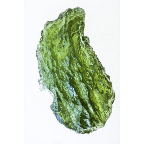 Genuine Moldavite Rough Gemstone - 5.0 grams / 25 ct (29 x 15 x 8 mm) - Magick Magick.com