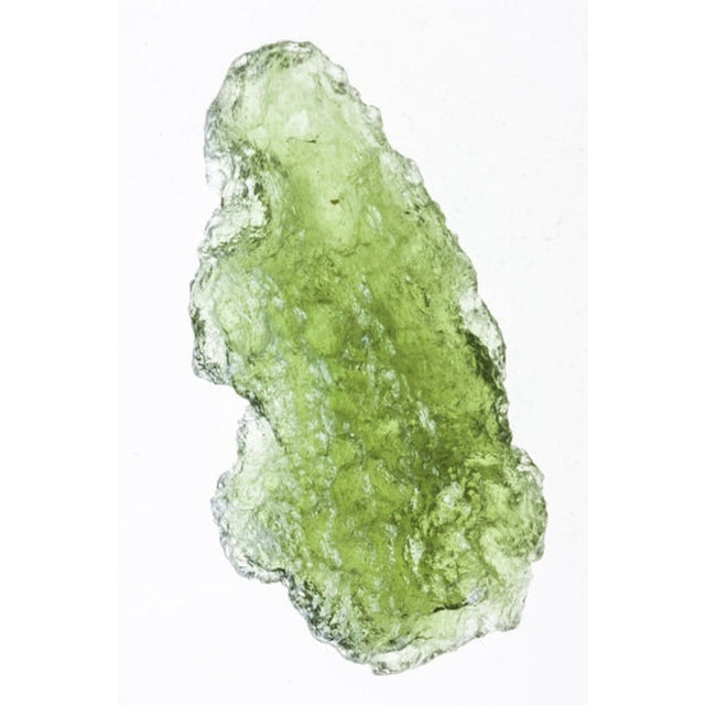 Genuine Moldavite Rough Gemstone - 5.0 grams / 25 ct (33 x 17 x 7 mm) - Magick Magick.com