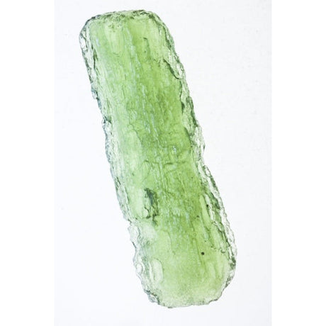 Genuine Moldavite Rough Gemstone - 5.0 grams / 25 ct (39 x 13 x 6 mm) - Magick Magick.com