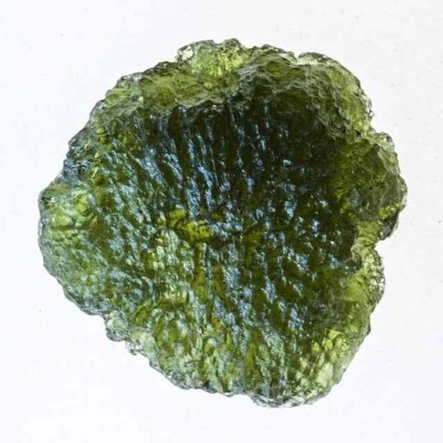 Genuine Moldavite Rough Gemstone - 5.1 grams / 26 ct (22 x 21 x 9 mm) - Magick Magick.com